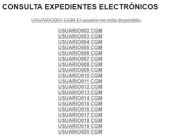 Tutorial Consulta de Expedientes - Mercurio